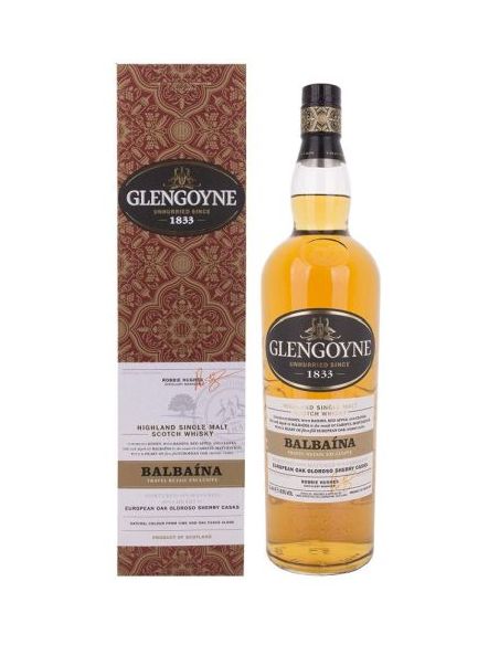 Whisky single malt glengoyne balbaina oak oloroso sherry cask 1 l 43%