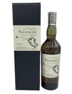 Talisker single malt whisky 20 yo 1982 with refill case