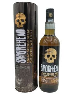 Whisky single malt smokehead  con estuche