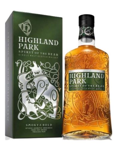 Whisky single malt Highland Park Spirit of the Bear 1 L. with case