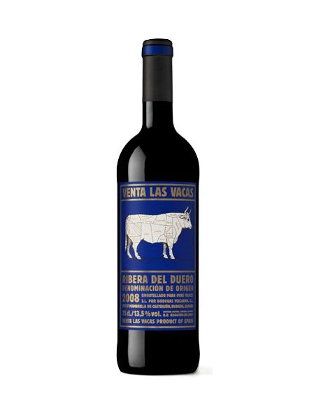Botella vino VENTA LAS VACAS TINTO Ribera Duero