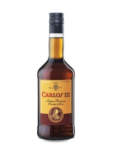 Brandy Carlos III Solera Reserva 36% vol
