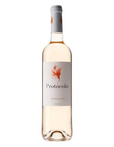 Botella vino PROTOCOLO ECOLOGICO ROSADO DO Castilla
