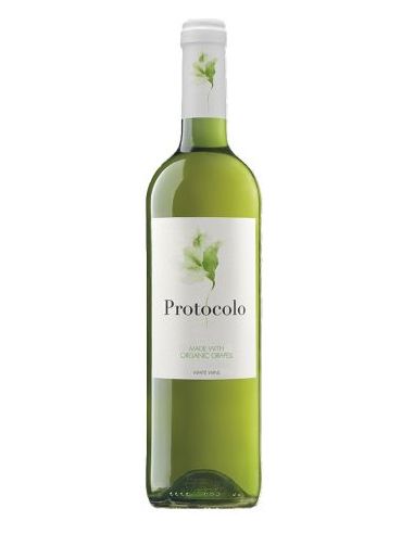 Botella vino DO Castilla PROTOCOLO ECOLOGICO BLANCO