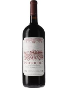 Botella vino DO Castilla PROTOCOLO MAGNUM TINTO