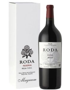 Botella vino Rioja RODA RESERVA MAGNUM TINTO CON ESTUCHE