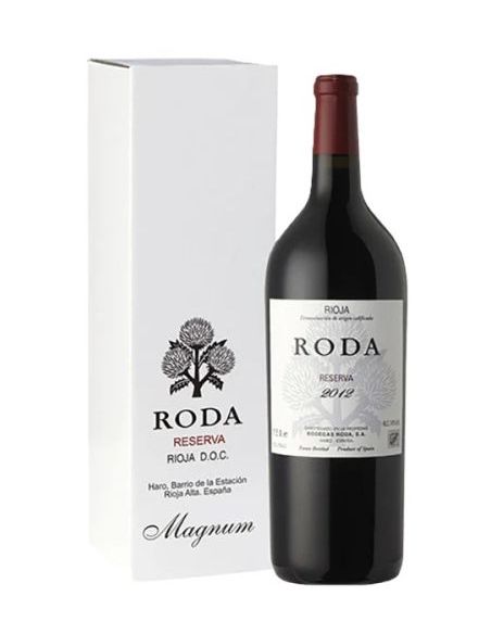 Botella vino Rioja RODA RESERVA MAGNUM TINTO CON ESTUCHE
