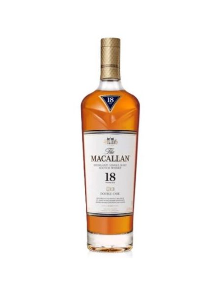Botella whisky sigle malt THE MACALLAN 18 DOUBLE CASK