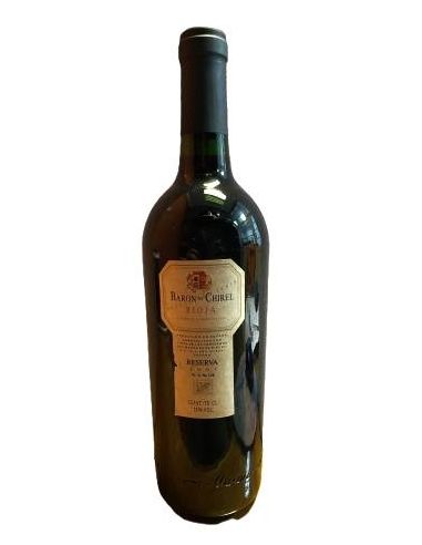 Botella vino Rioja BARON DE CHIREL RESERVA 1991 TINTO
