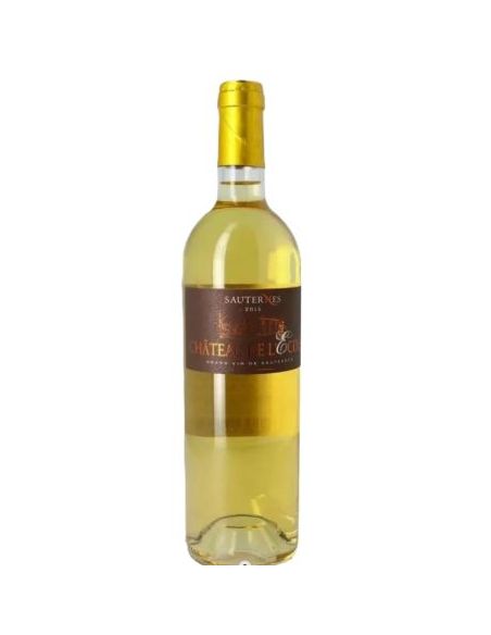 Botella vino Francia CHATEAU DE L' ECOLE SAUTERNES BLANCO