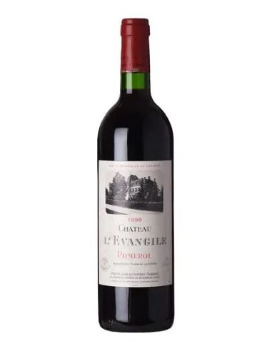 Botella vino Francia CHATEAU L EVANGILE 1998 POMEROL TINTO