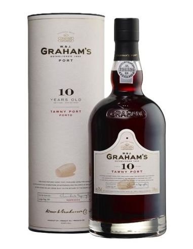 Botella vino Portugal GRAHAM S 10  TAWNY PORT CANISTER