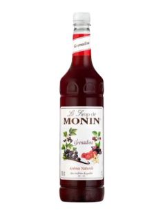 Botella licor de frutas Francia MONIN SIROPE GRANADINA PET 1 L