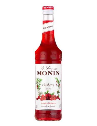 Botella licor de frutas Francia MONIN SIROPE ARANDANOS