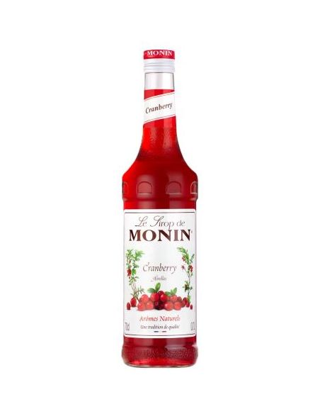 Botella licor de frutas Francia MONIN SIROPE ARANDANOS