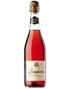 Botella vino Italia LAMBRUSCO SORBELLO ROSADO