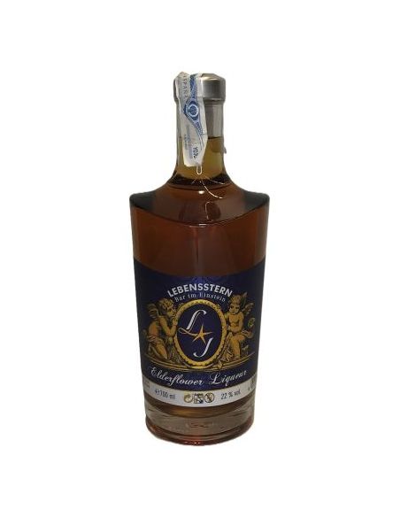 Botella licor de frutas LEBENSSTERN EDELFLOWER
