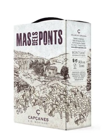 Vino Montsant MAS DELS PONS CRIANZA BIB 3 L TINTO