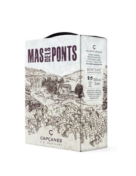 Vi del montsant mas dels pons cr bib 3 l negre