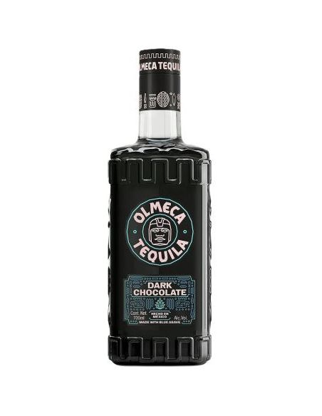 Botella crema de tequila CREMA TQ DARK CHOCOLATE OLMECA México