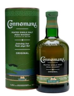 Botella Whisky Single Malt CONNEMARA PEATED CON ESTUCHE