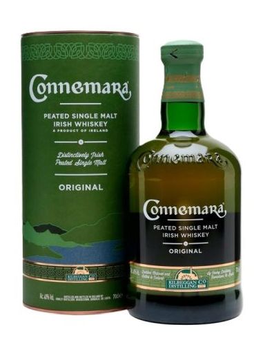 Botella Whisky Single Malt CONNEMARA PEATED CON ESTUCHE