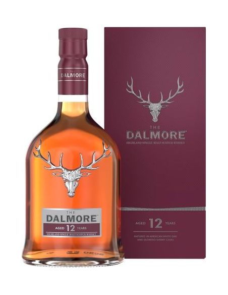 Botella Whisky Single Malt DALMORE 12 YO 40% VOL