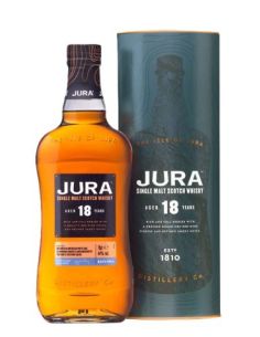 Botella Whisky Single Malt ISLE OF JURA 18 YEARS 40% VOL
