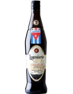 Botella ron Cuba LEGENDARIO ELIXIR 7 Y
