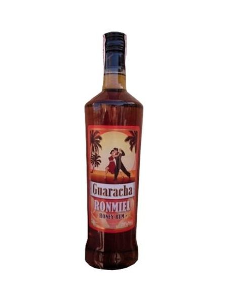 Botella RON MIEL GUARACHA 1 L Canarias