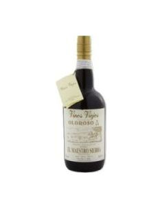 Botella vino generoso OLOROSO SECO 1/14 EL MAESTRO SIERRA 37,5 CL