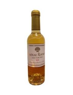 Botella vino Francia CHATEAU ROUMIEU SAUTERNES BLANCO 37,50 CL