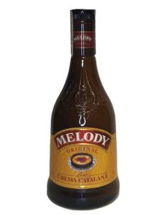 Botella licor de crema MELODY CREMA CATALANA