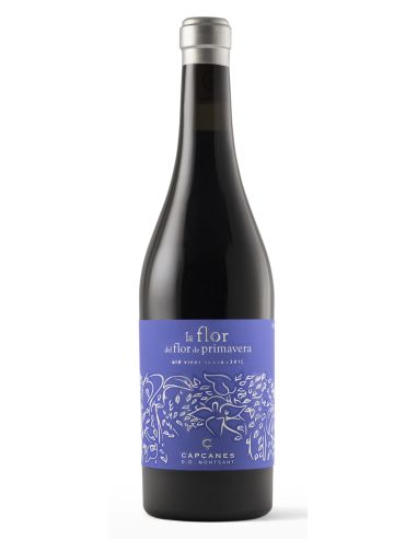 Botella vino DO Montsant LA FLOR DEL FLOR DE PRIMAVERA SAMSO TINTO