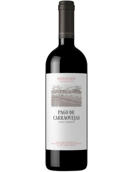 Botella vino Ribera Duero PAGO DE CARRAOVEJAS TINTO 2022 Botella vino Ribera Duero PAGO DE CARRAOVEJAS TINTO 2022