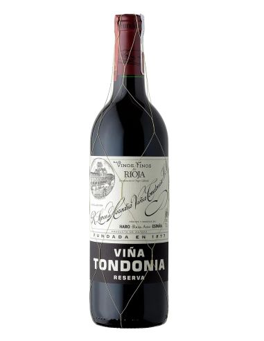 Botella vino Rioja VIÑA TONDONIA RESERVA 2012 TINTO