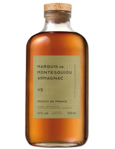 Botella de ARMAGNAC  VS MARQUIS DE MONTESQUIOU VS
