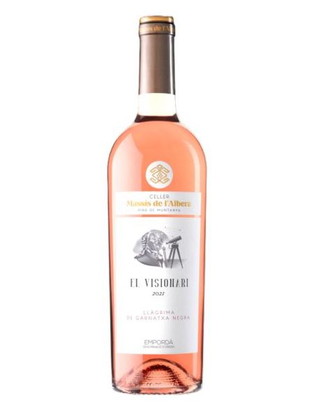 Botella vino EL VISIONARI MASSIS DE L'ALBERA ROSADO ECO