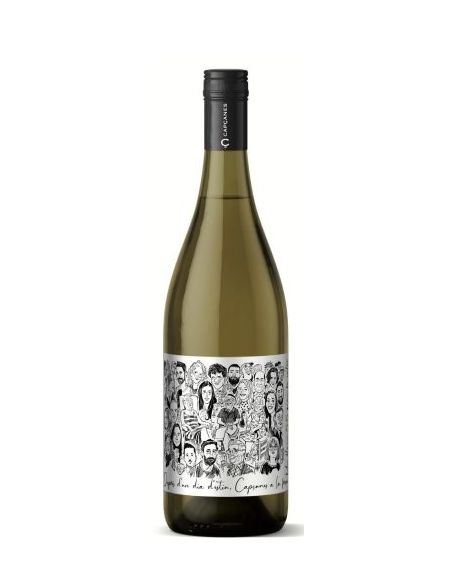 Botella de vino CAPÇANES A LA FRESCA BLANCO