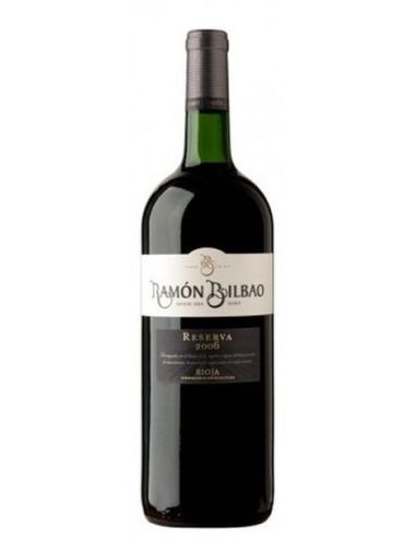 Botella vino Rioja RAMON BILBAO RESERVA MAGNUM TINTO