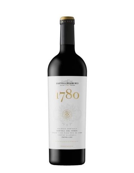 Botella vino DO Costers del Segre CASTELL DEL REMEI 1780 TINTO