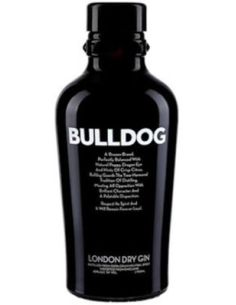 Botella ginebra BULLDOG 70 CL