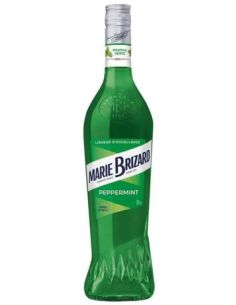 Botella licor PEPPERMINT MARIE BRIZARD