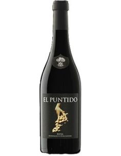 Botella vino Rioja EL PUNTIDO 2021 TINTO