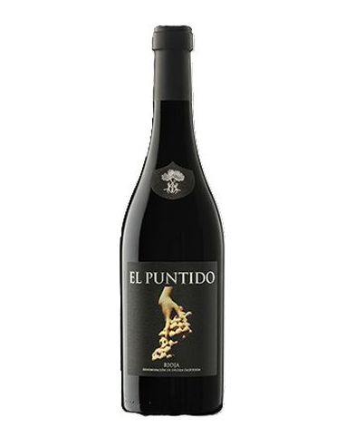 Botella vino Rioja EL PUNTIDO 2021 TINTO