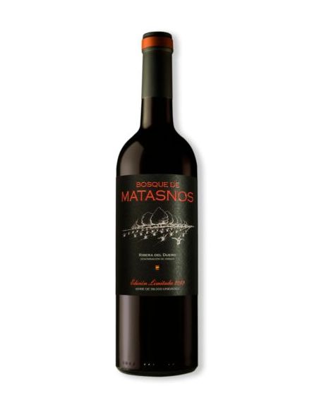 Botella vino Ribera Duero BOSQUE MATASNOS EDICION LIMITADA 2019 TINTO