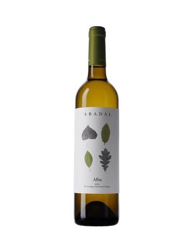 Botella vino Pla de Bages ABADAL ALBA BLANCO