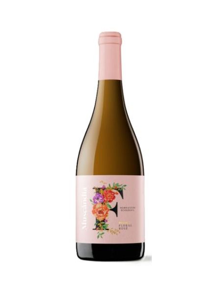 Botella vino penedes DELIRI FLORAL ROSADO