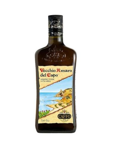 Botella amaro Italiano VECCHIO AMARO DEL CAPO