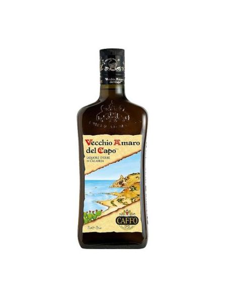 Botella amaro Italiano VECCHIO AMARO DEL CAPO Botella amaro Italiano VECCHIO AMARO DEL CAPO